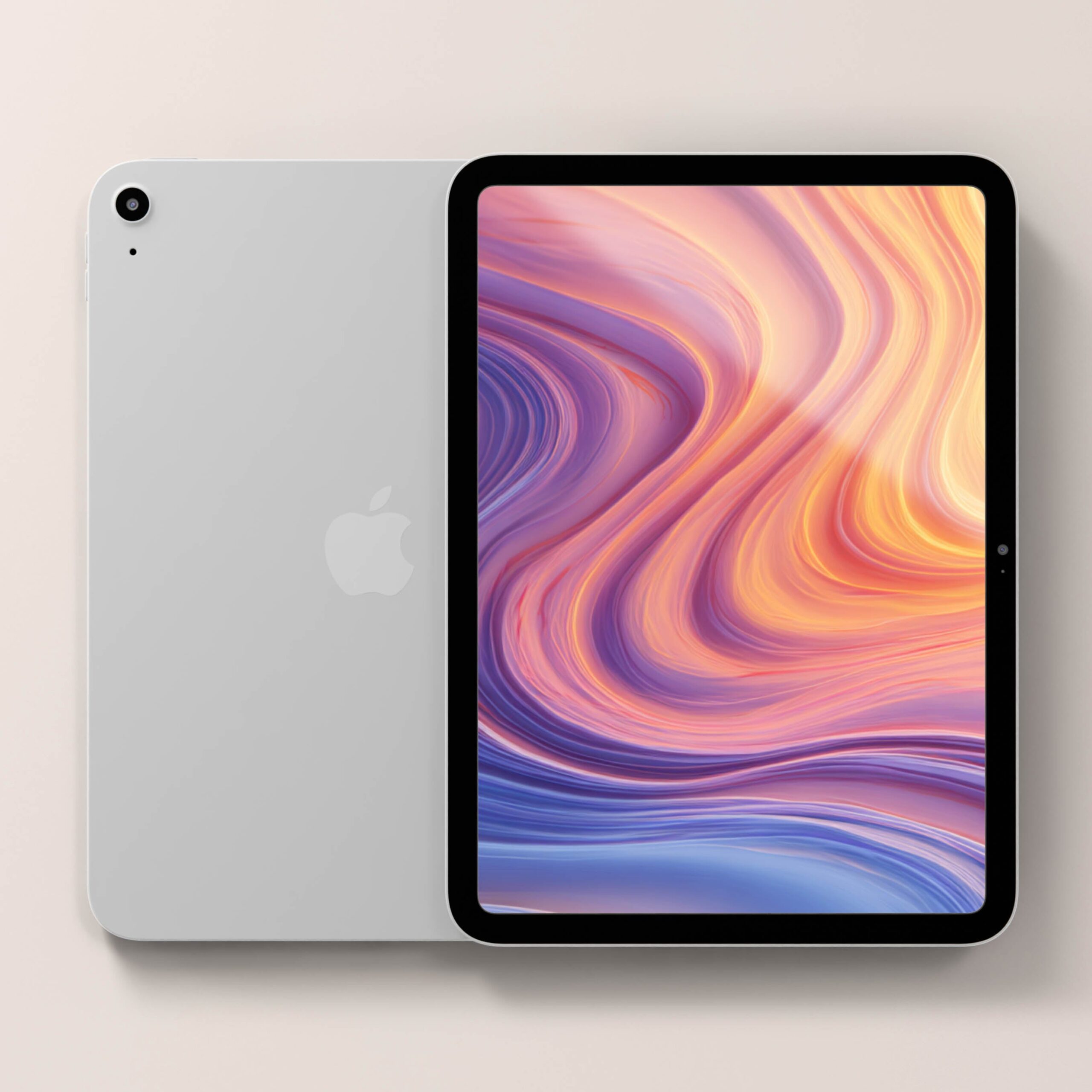 AppleiPadA16-Silver-Overlap.jpg iPad (A16) 128GB (WiFi) - Imagen 1