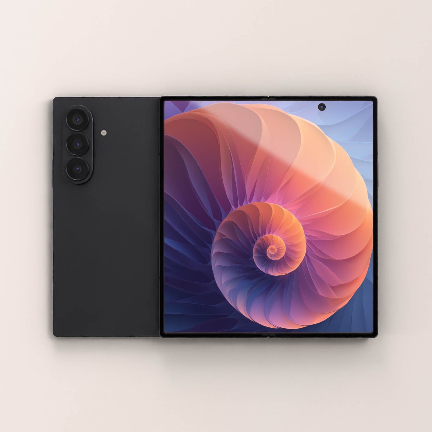 Galaxy_Z_Fold7_-_Jetblack_-_Overlap.jpg Galaxy Z Fold7 256GB - Imagen 1